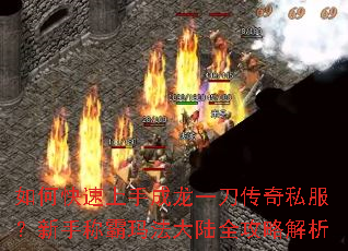 如何快速上手成龙一刀传奇私服?新手称霸玛法大陆全攻略解析 如何快速上手成龙一刀传奇私服?新手称霸玛法大陆全攻略解析