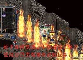 新手如何快速上手法道铁三角?征战沙巴克有哪些必胜秘籍? 新手如何快速上手法道铁三角?征战沙巴克有哪些必胜秘籍?