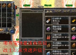 ��Щ�������ʺϸ߼�սʿ��ҿ���������