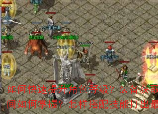 ��ο���������ɫ�ȼ���װ����ȡ����Щ��Ч;����BOSSˢ��λ����ʱ��������գ��������似�ܴ������˺���ƽ����������Ϯ��Ϊǿ�ߣ�