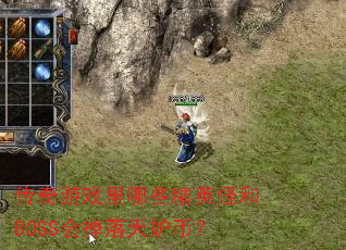 ������Ϸ����Щ��Ӣ�ֺ�BOSS�������ʱң�