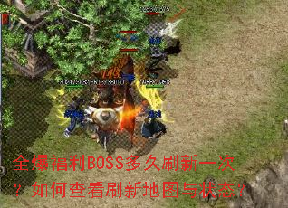 ȫ������BOSS���ˢ��һ�Σ���β鿴ˢ�µ�ͼ��״̬��