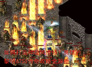 ��δ����񼶷����Ӣ�۵�����6755���湥��ȫ����
