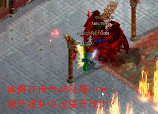 如何在传奇45私服中高效升级并快速提升战力? 如何在传奇45私服中高效升级并快速提升战力?