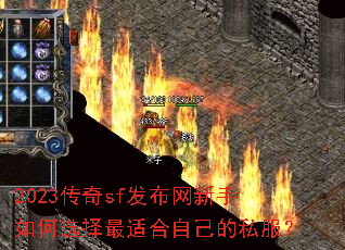 2023传奇sf发布网新手如何选择最适合自己的私服? 2023传奇sf发布网新手如何选择最适合自己的私服?