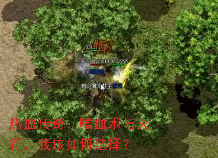 热血传奇:嗜血术与火符,我该如何选择? 热血传奇:嗜血术与火符,我该如何选择?