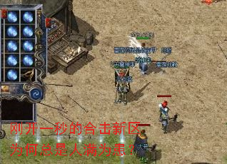 刚开一秒的合击新区为何总是人满为患? 刚开一秒的合击新区为何总是人满为患?