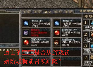 ��ʿ�ı����Ƿ����Ϸ��ʼ�׶ξ����ٻ����棿
