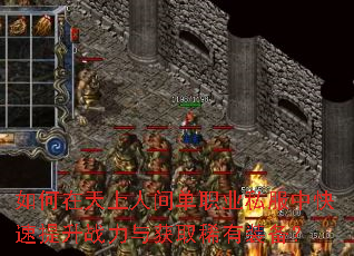 如何在天上人间单职业私服中快速提升战力与获取稀有装备? 如何在天上人间单职业私服中快速提升战力与获取稀有装备?