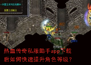热血传奇私服助手app下载后如何快速提升角色等级? 热血传奇私服助手app下载后如何快速提升角色等级?