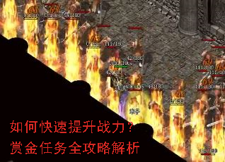 如何快速提升战力?赏金任务全攻略解析 如何快速提升战力?赏金任务全攻略解析