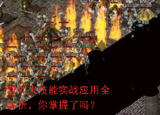 双烈火技能实战应用全解析,你掌握了吗? 双烈火技能实战应用全解析,你掌握了吗?