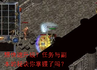 想快速升级?任务与副本的秘诀你掌握了吗? 想快速升级?任务与副本的秘诀你掌握了吗?