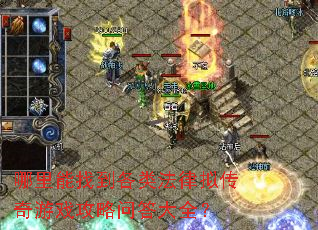 哪里能找到各类法律拟传奇游戏攻略问答大全? 哪里能找到各类法律拟传奇游戏攻略问答大全?
